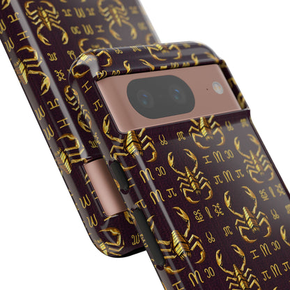 Tough Cases, Scorpio, Zodiac v2, Metal Pattern