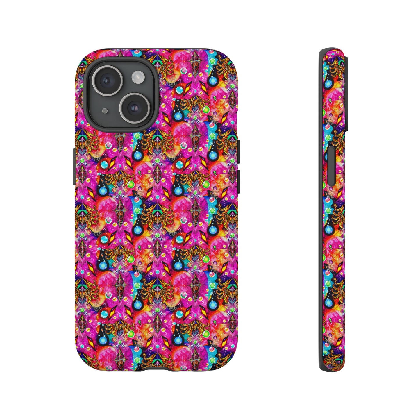 Tough Cases, Scorpio, Zodiac v1, Bubble Pattern