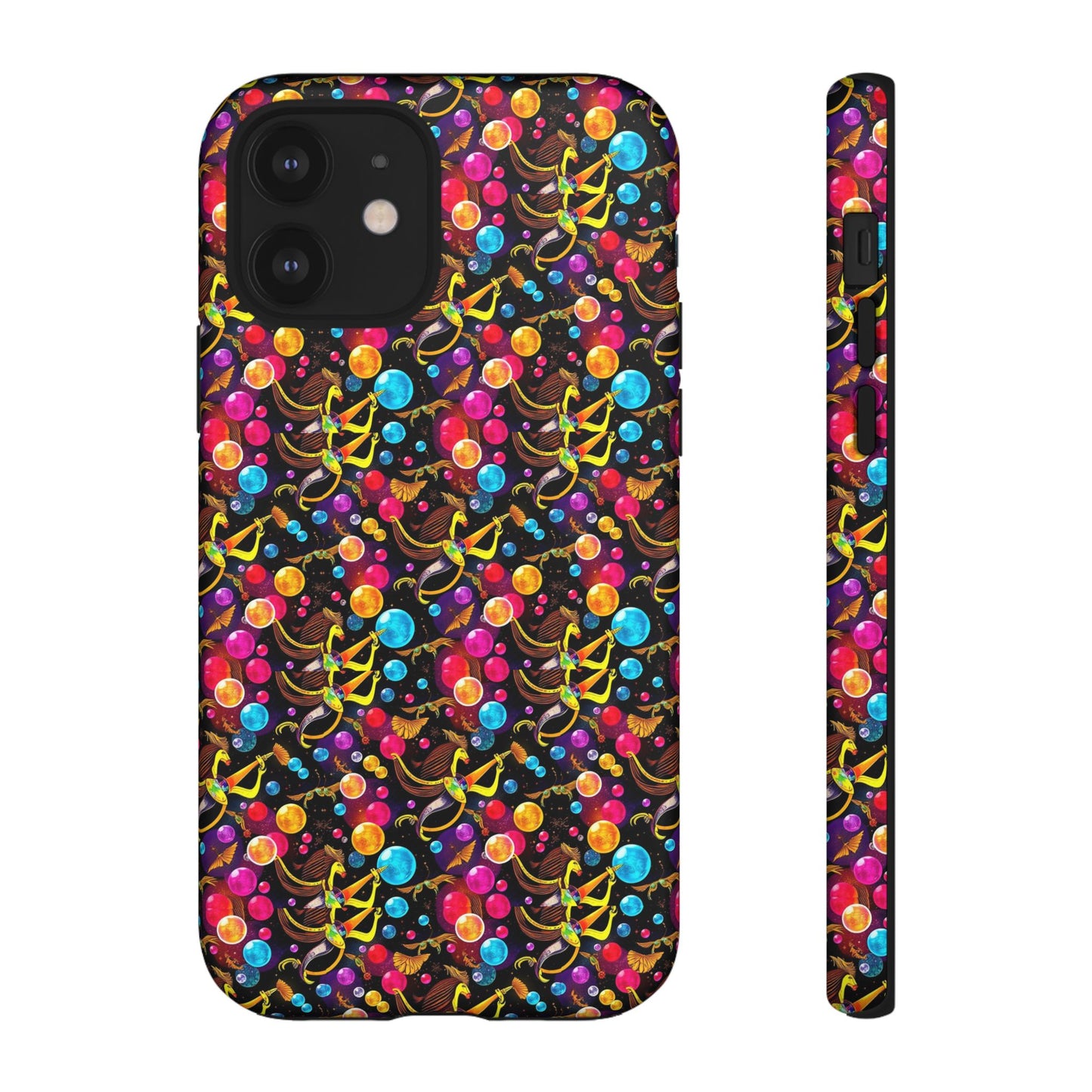 Tough Cases, Sagittarius, Zodiac v1, Bubble Pattern
