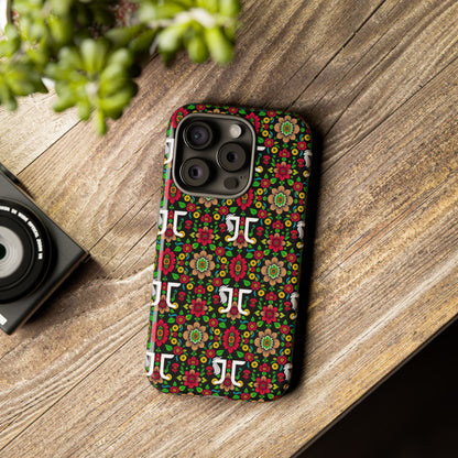 Tough Cases, Gemini, Zodiac v4, Flower Pattern