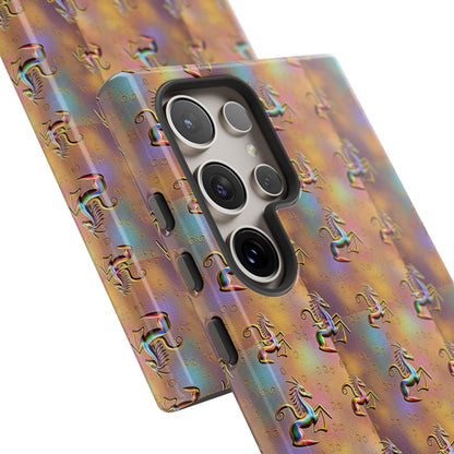 Tough Cases, Aquarius, Zodiac v1, Metal Pattern
