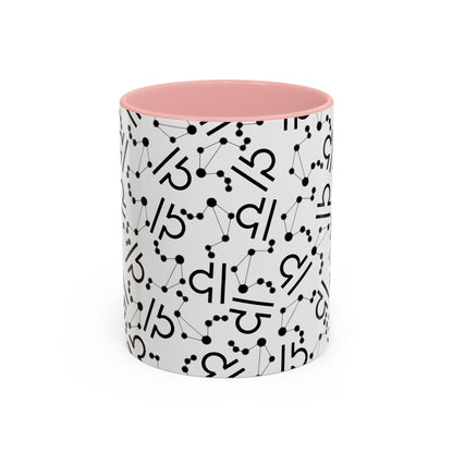 Accent Coffee Mug with the Libra sign (11, 15oz)