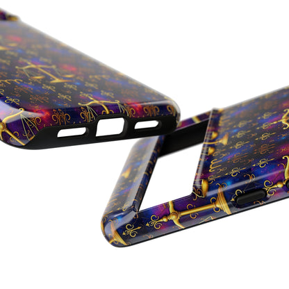 Tough Cases, Libra, Zodiac v2, Metal Pattern