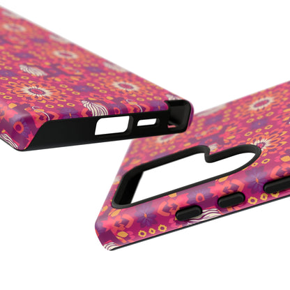 Tough Cases, Gemini, Zodiac v1, Flower Pattern