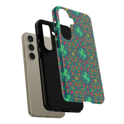 Tough Cases, Leo, Zodiac v3, Flower Pattern