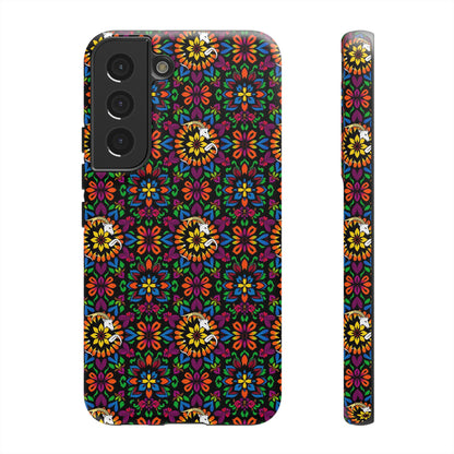 Tough Cases, Capricorn, Zodiac v2, Flower Pattern