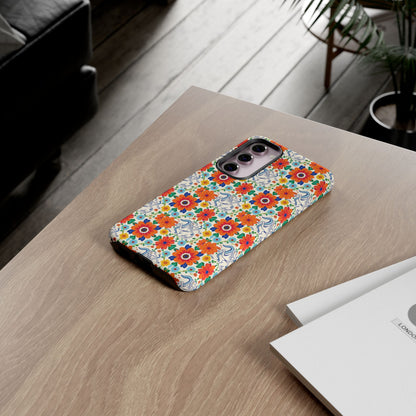 Tough Cases, Virgo, Zodiac v4, Flower Pattern