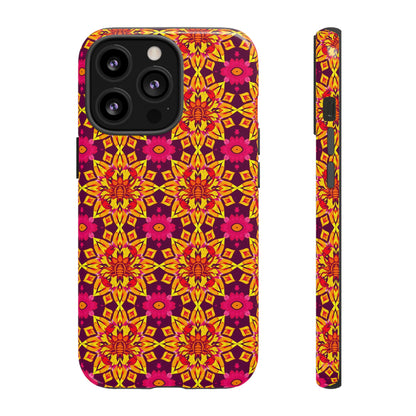 Tough Cases, Scorpio, Zodiac v1, Flower Pattern