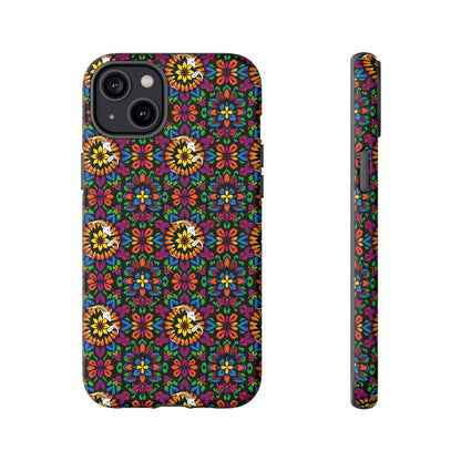 Tough Cases, Capricorn, Zodiac v2, Flower Pattern
