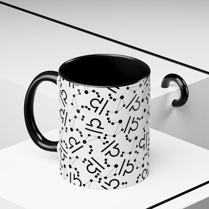 Accent Coffee Mug with the Libra sign (11, 15oz)