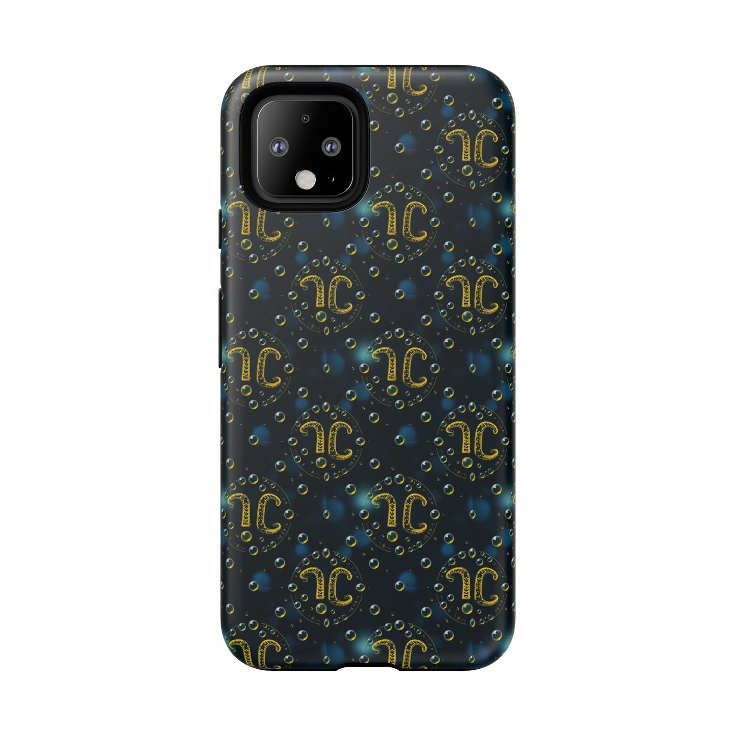 Tough Cases, Aquarius, Zodiac v2, Bubble Pattern