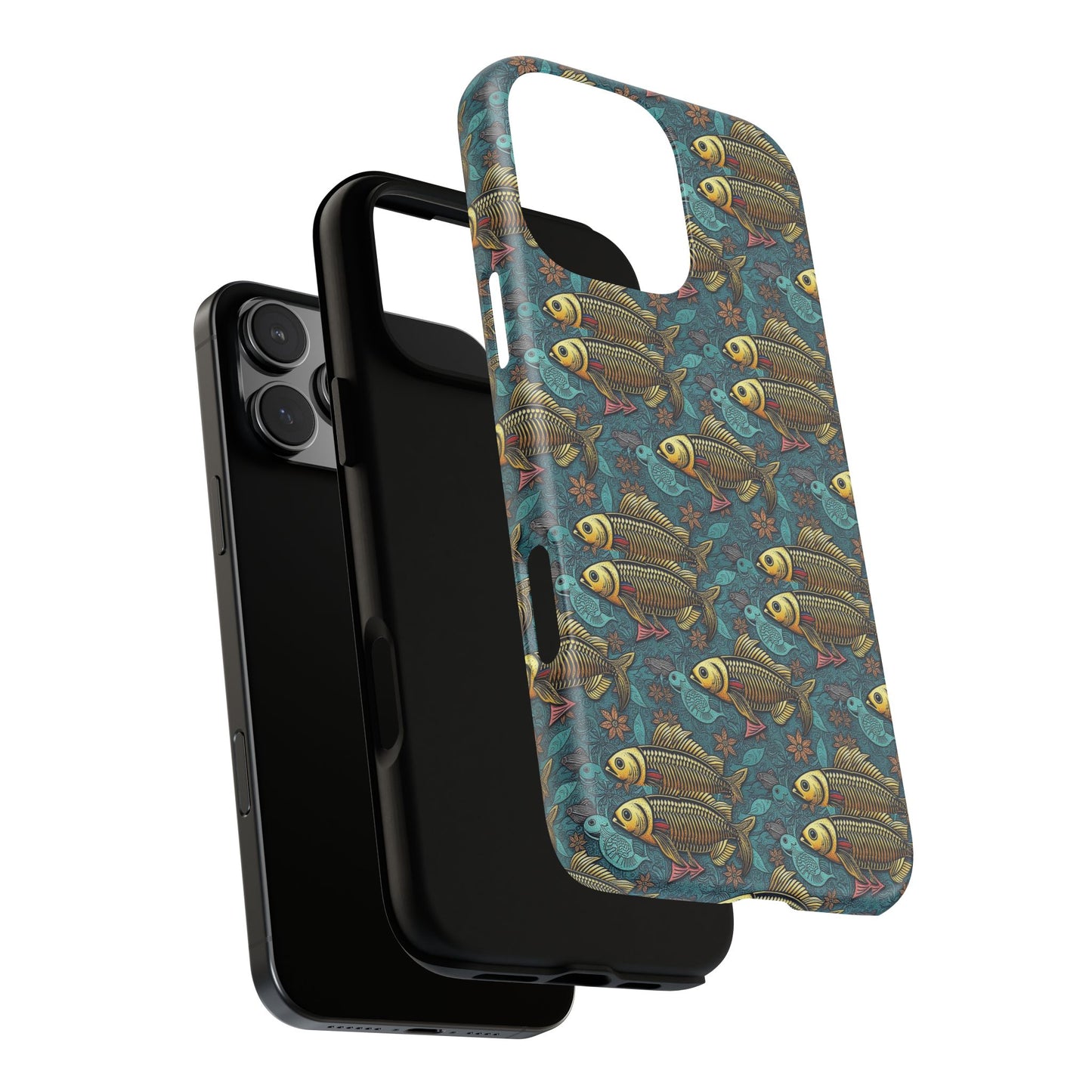 Tough Cases, Pisces, Zodiac v1, Metal Pattern