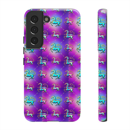 Tough Cases, Aquarius, Zodiac, Metal Pattern