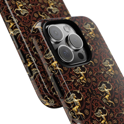 Tough Cases, Sagittarius, Zodiac, Metal Pattern