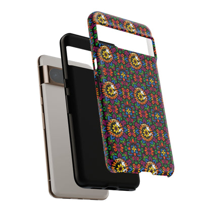 Tough Cases, Capricorn, Zodiac v2, Flower Pattern