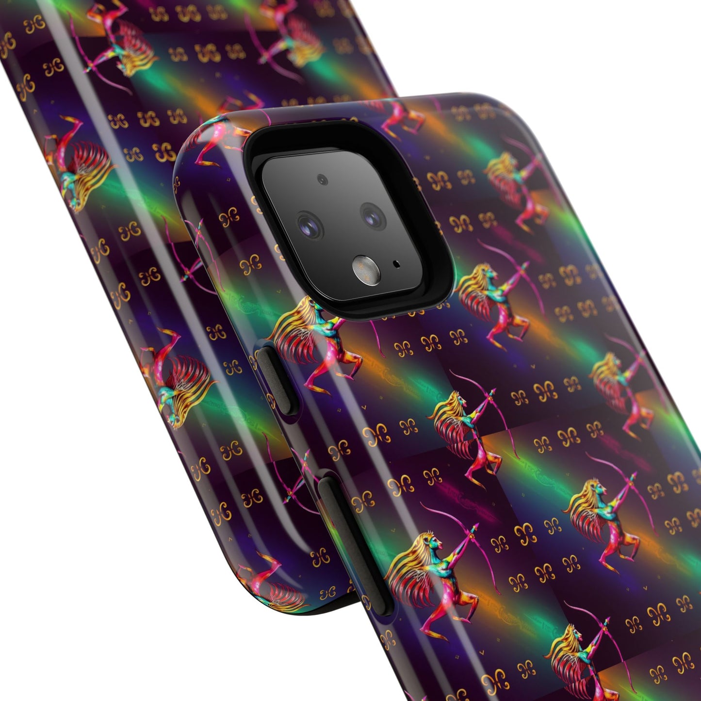 Tough Cases, Sagittarius, Zodiac v1, Metal Pattern
