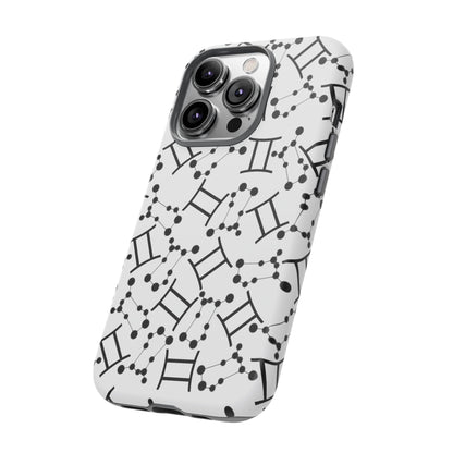 Tough Cases with the Gemini Zodiac sign for iPhone, Samsung Galaxy, and Google Pixel devices