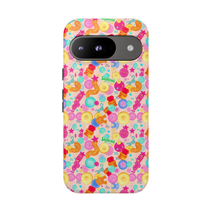 Tough Cases, Sagittarius, Zodiac v2, Bubble Pattern