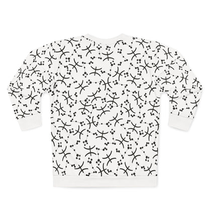 Zodiac AOP Unisex Sweatshirt Pisces Zodiac Sign