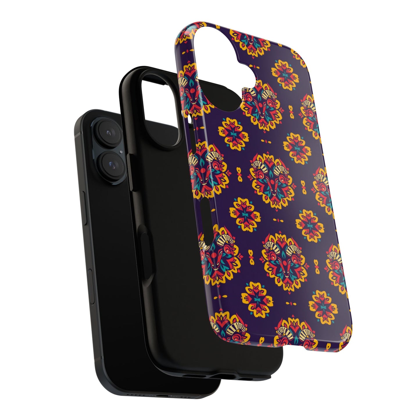 Tough Cases, Taurus, Zodiac, Flower Pattern