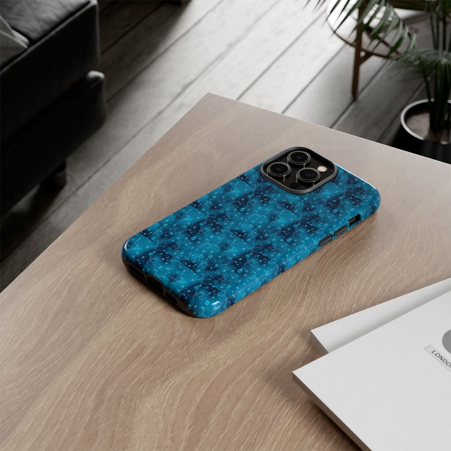 Tough Cases, Aquarius, Zodiac v3, Bubble Pattern