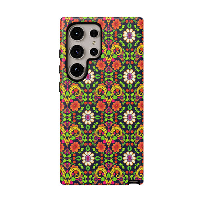 Tough Cases, Aries, Zodiac v4, Flower Pattern