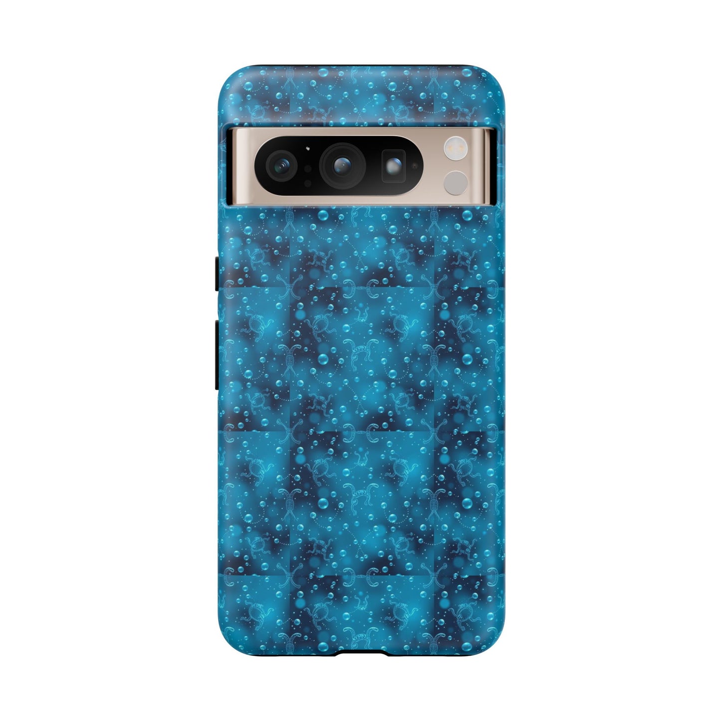 Tough Cases, Aquarius, Zodiac v3, Bubble Pattern