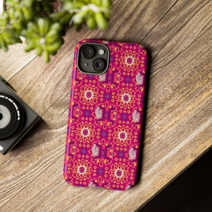 Tough Cases, Gemini, Zodiac v1, Flower Pattern