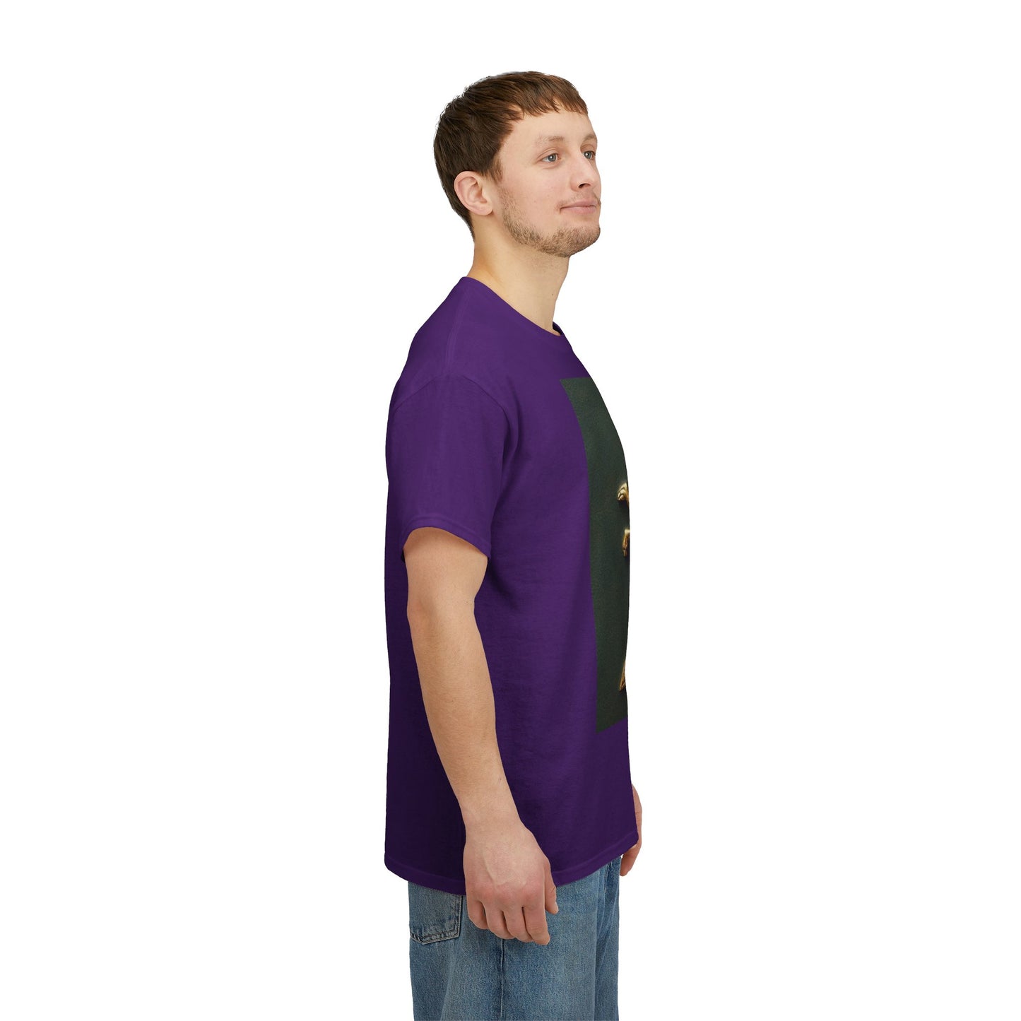Unisex Heavy Cotton T-Shirt, Capricorn Animal v1, Symbol, Zodiac Design