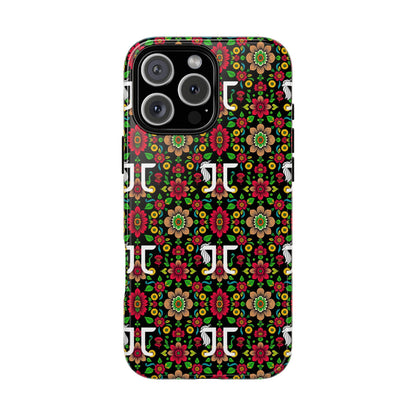 Tough Cases, Gemini, Zodiac v4, Flower Pattern