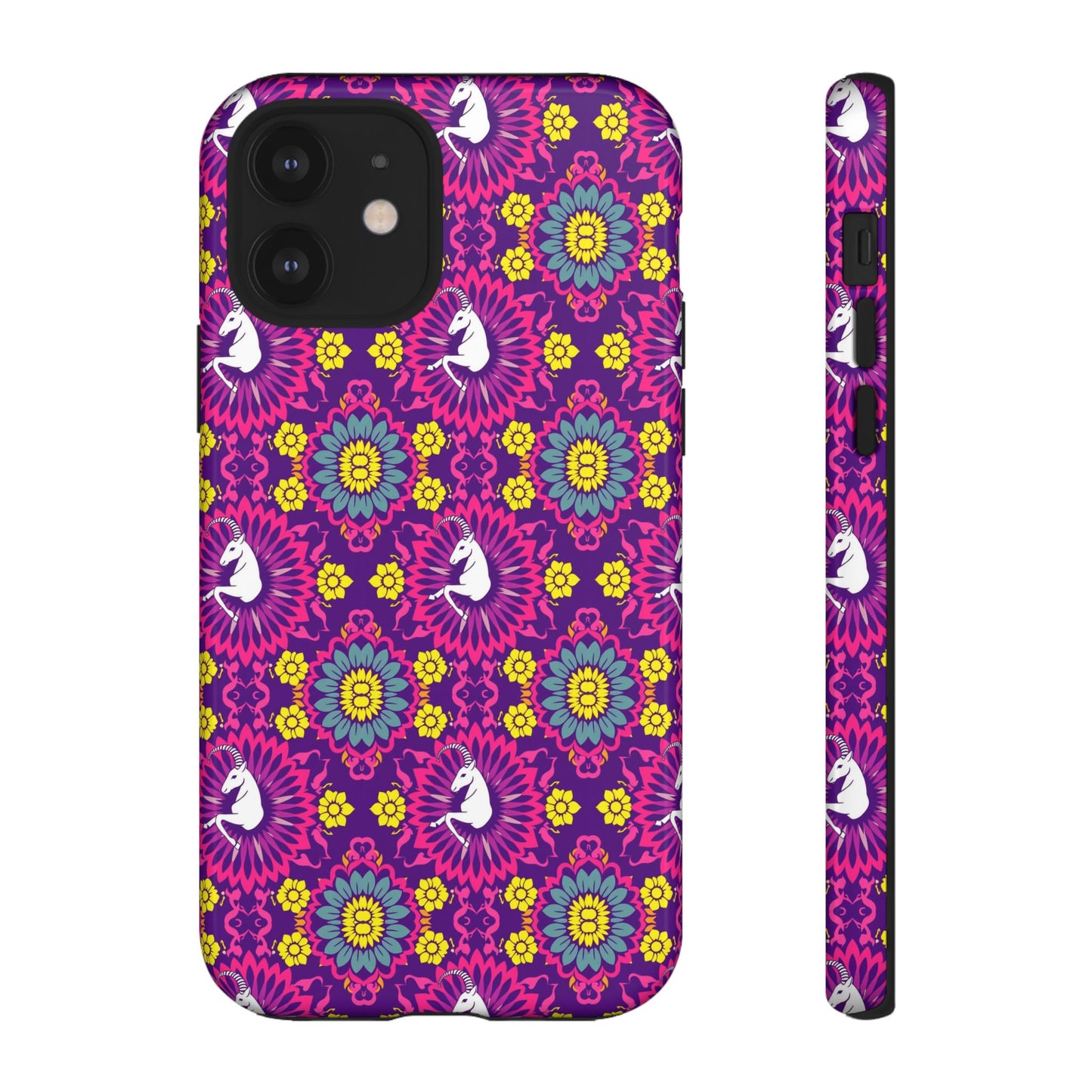 Tough Cases, Capricorn, Zodiac, Flower Pattern