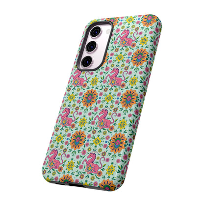 Tough Cases, Aquarius, Zodiac, Flower Pattern