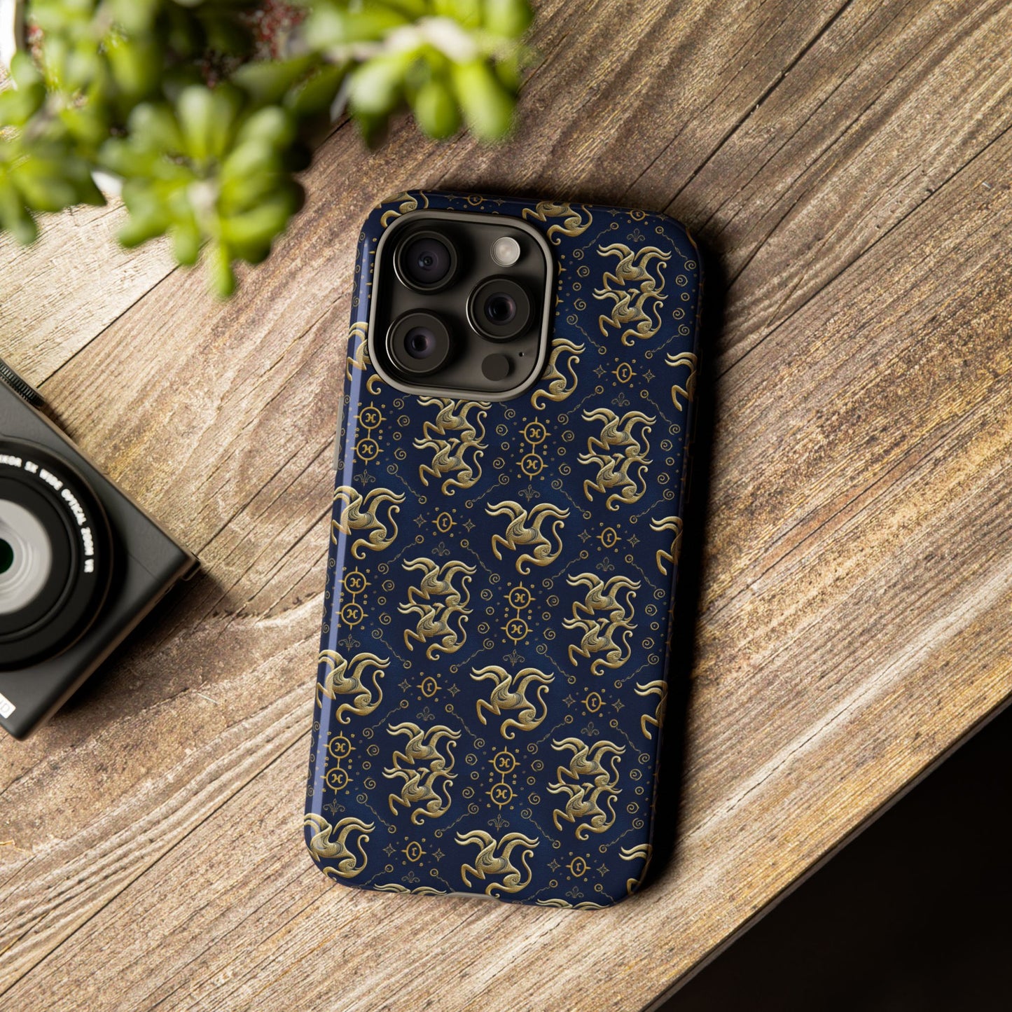 Tough Cases, Aquarius, Zodiac v2, Metal Pattern