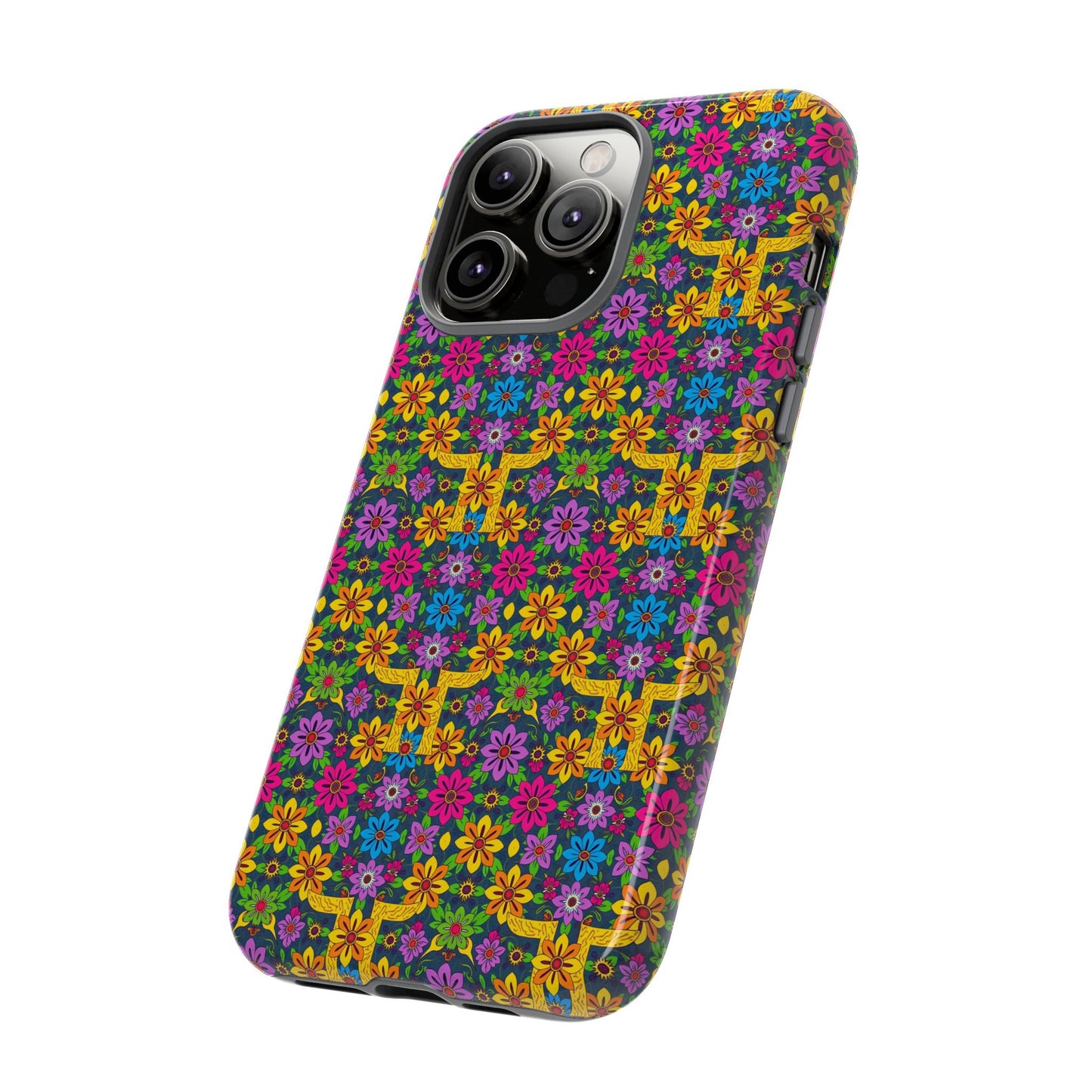 Tough Cases, Gemini, Zodiac v3, Flower Pattern