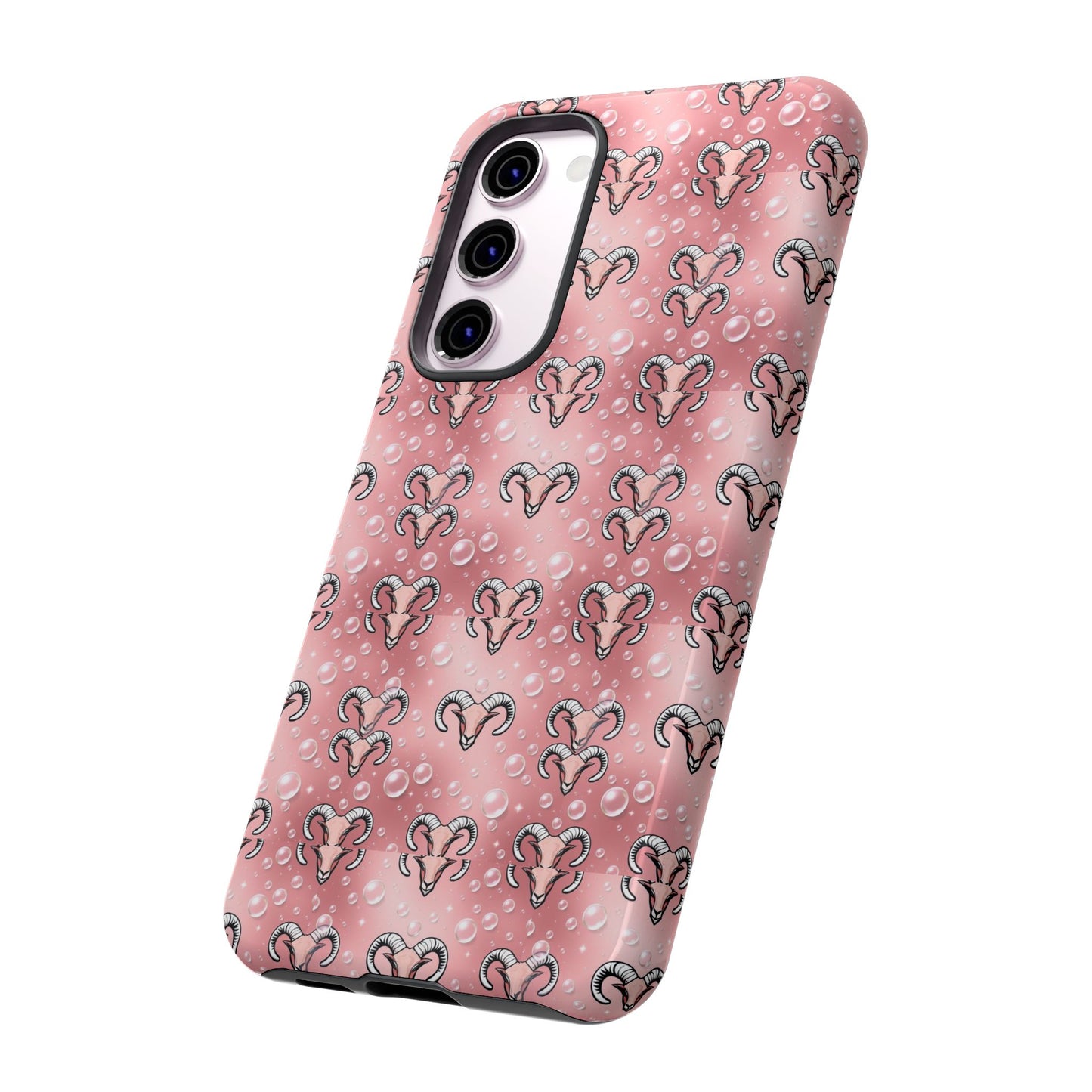 Tough Cases, Aries, Zodiac, Bubble Pattern