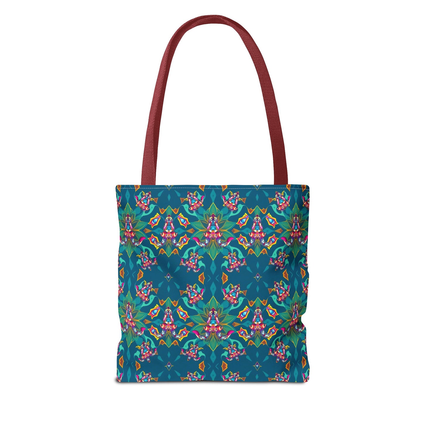 Tote Bag (AOP), Taurus, Zodiac v1, Jewel Pattern