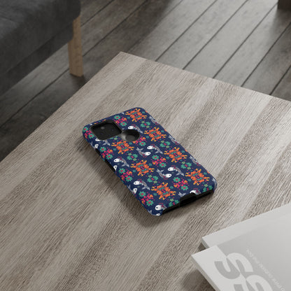 Tough Cases, Pisces, Zodiac, Flower Pattern