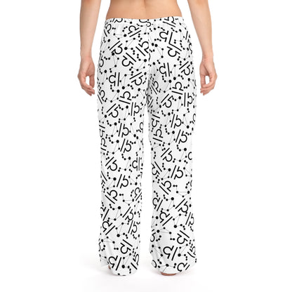 Women's Zodiac Pajama Pants (AOP) Libra Zodiac Sign