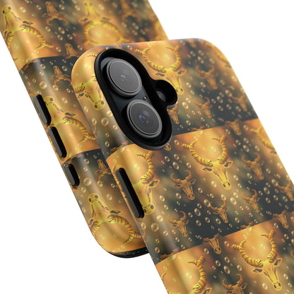Tough Cases, Taurus, Zodiac v1, Bubble Pattern