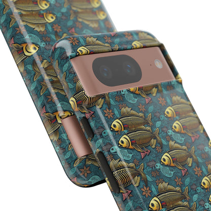 Tough Cases, Pisces, Zodiac v1, Metal Pattern