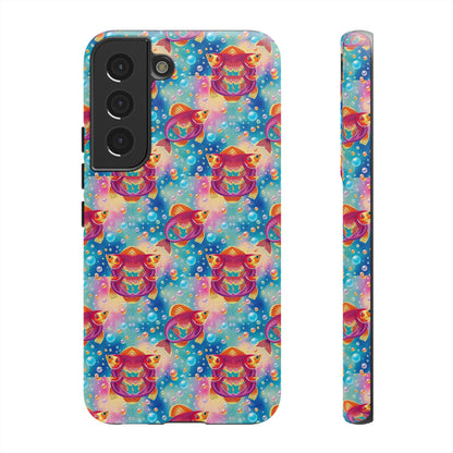 Tough Cases, Pisces, Zodiac v1, Bubble Pattern