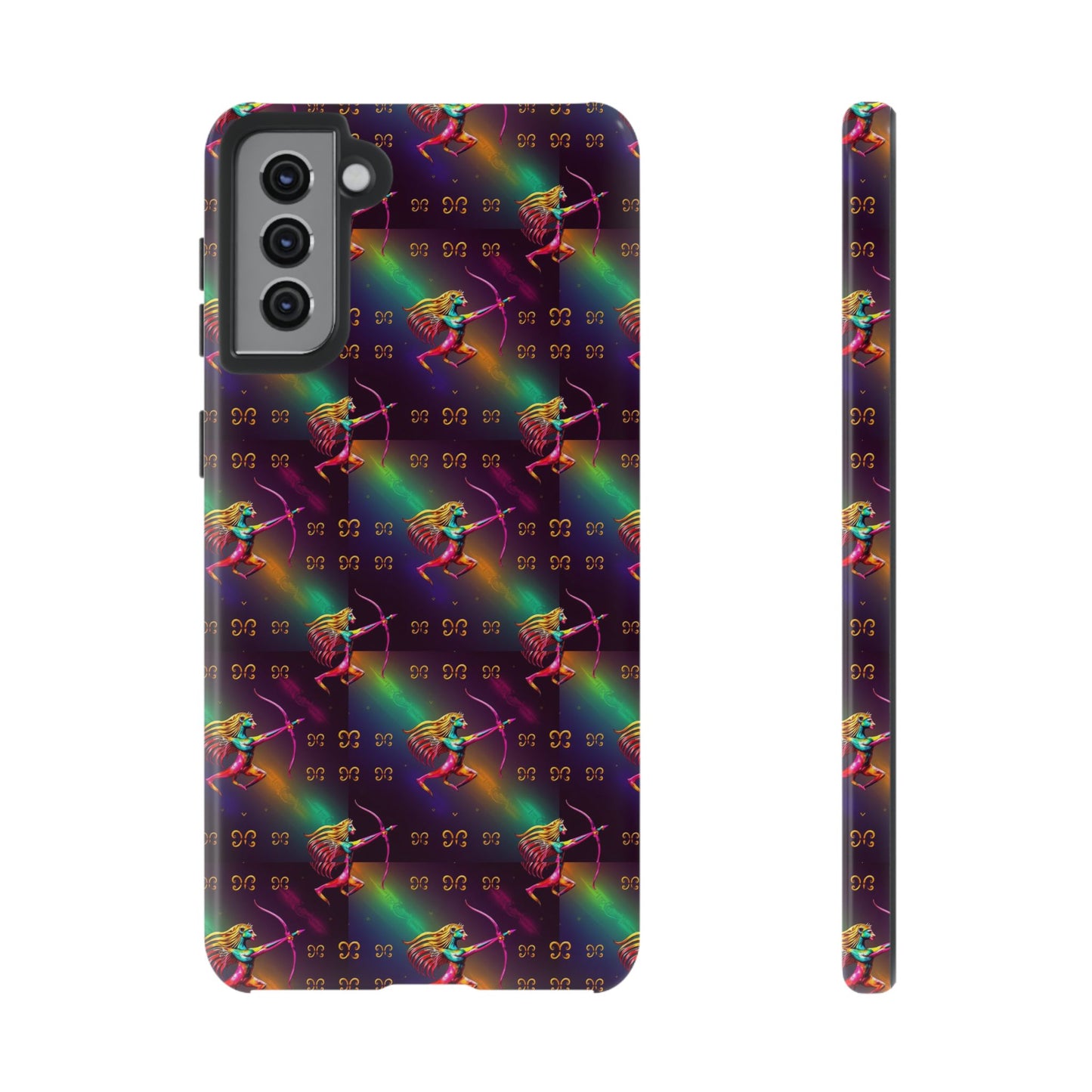 Tough Cases, Sagittarius, Zodiac v1, Metal Pattern