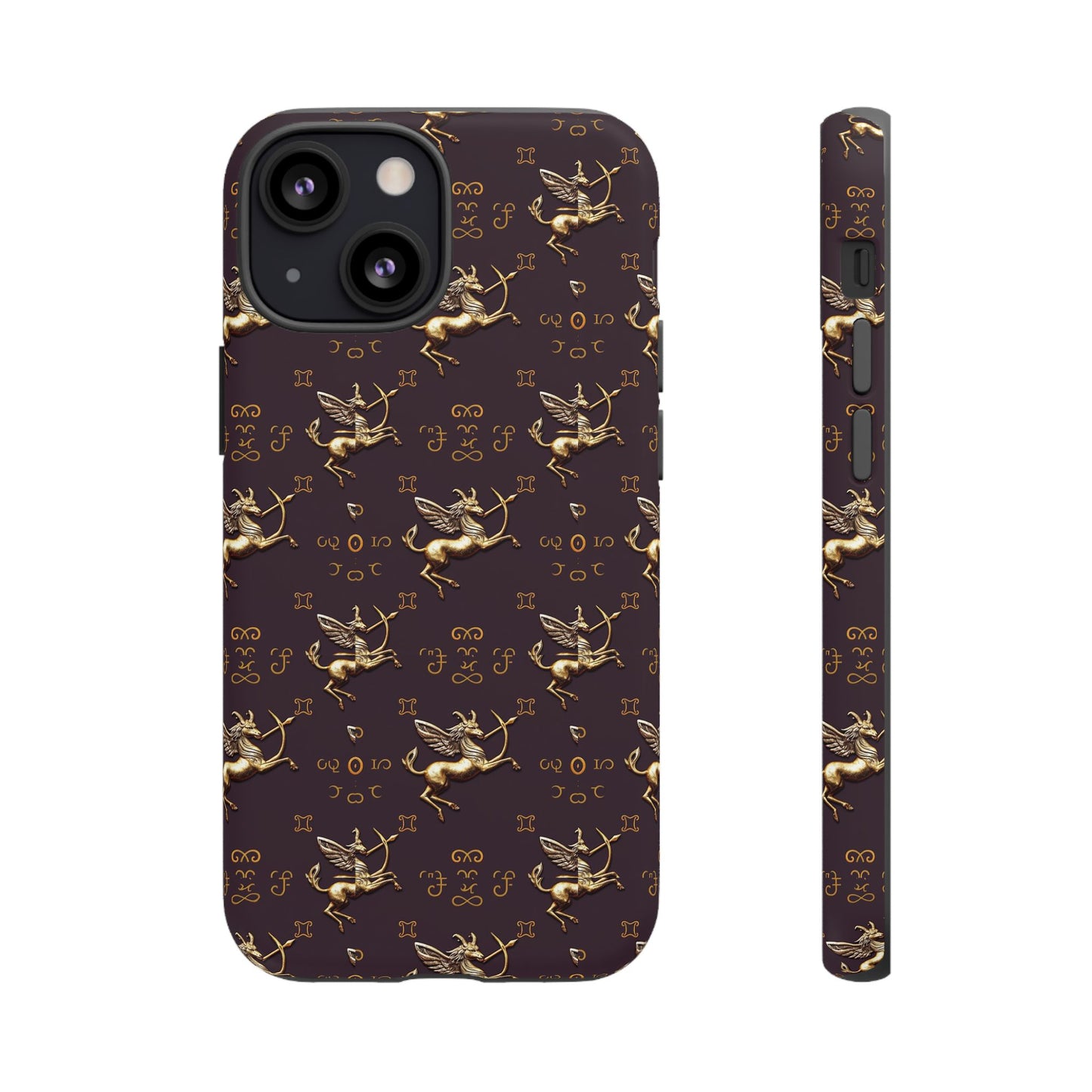 Tough Cases, Sagittarius, Zodiac v3, Metal Pattern