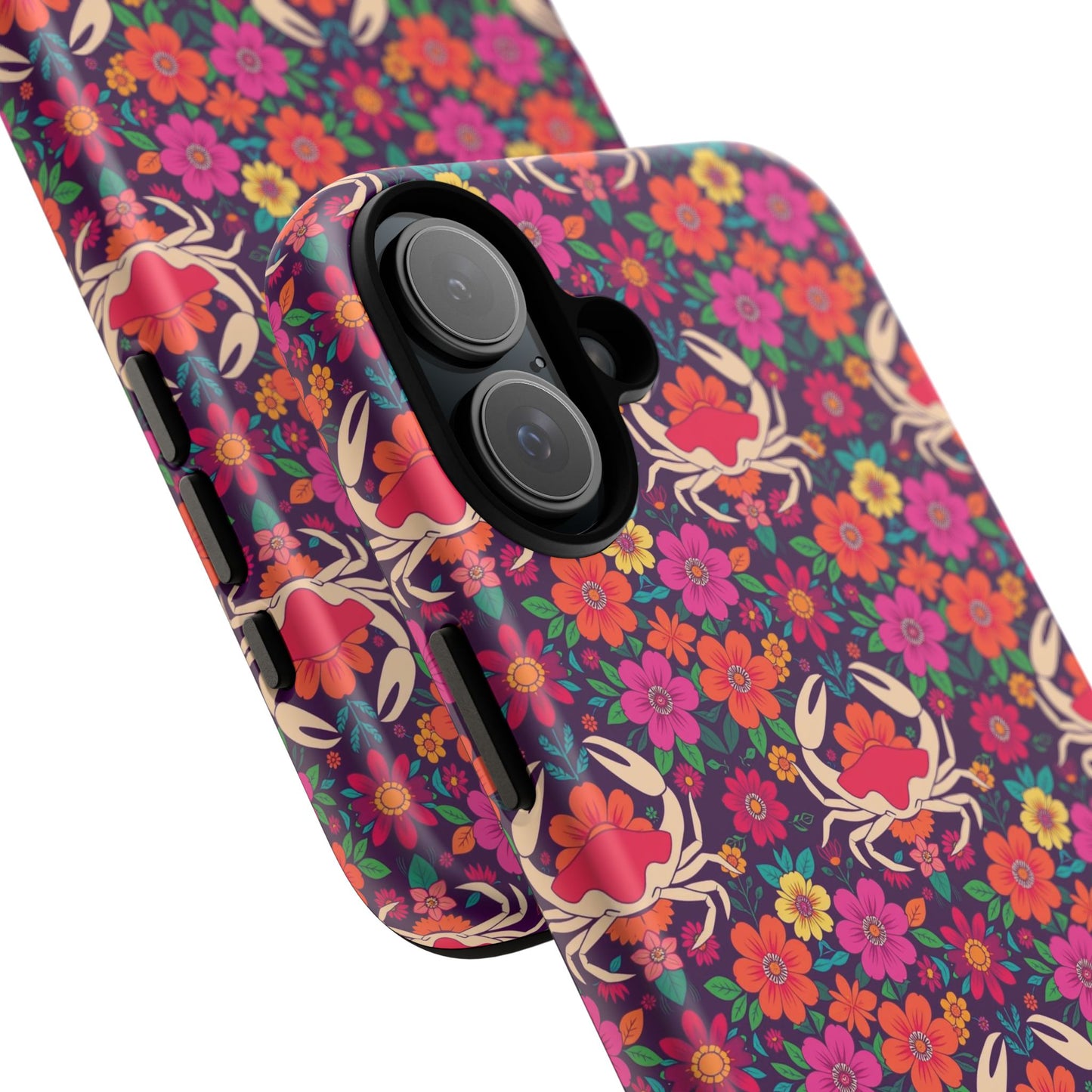 Tough Cases, Cancer, Zodiac v1, Flower Pattern