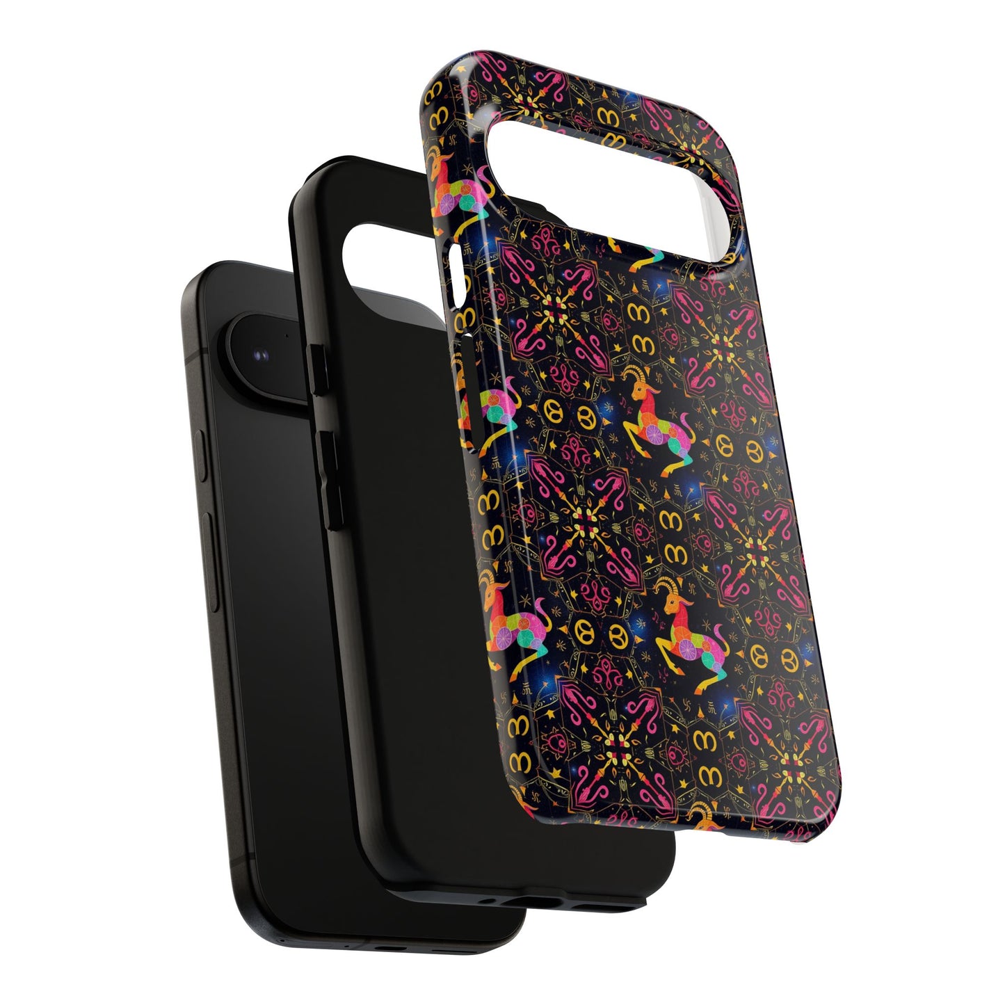 Tough Cases, Capricorn, Zodiac v2, Metal Pattern