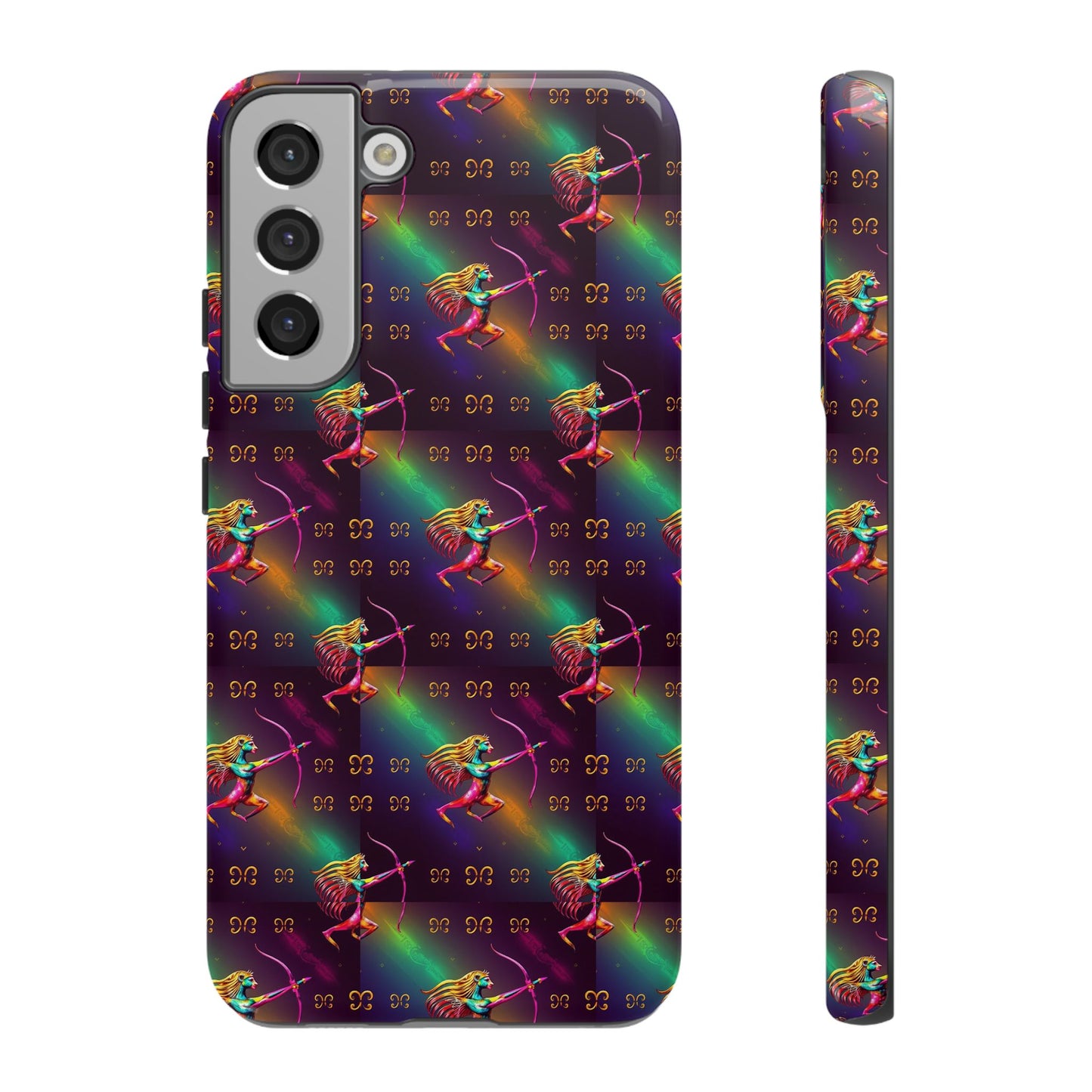 Tough Cases, Sagittarius, Zodiac v1, Metal Pattern