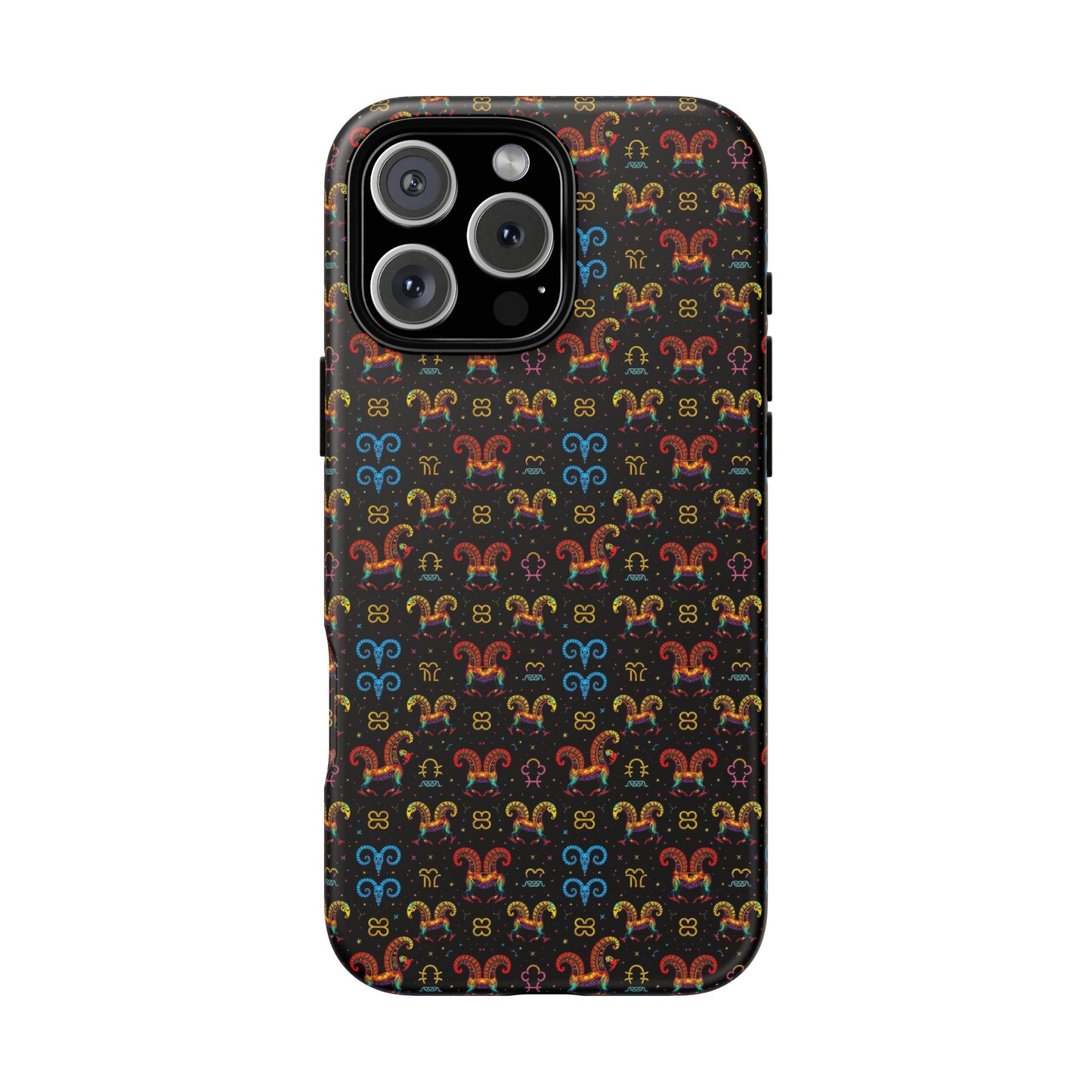 Tough Cases, Aries, Zodiac v1, Metal Pattern