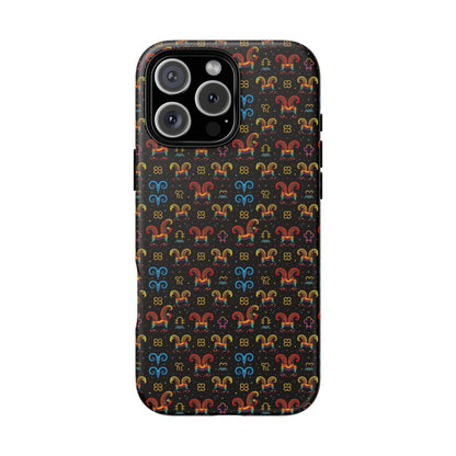 Tough Cases, Aries, Zodiac v1, Metal Pattern