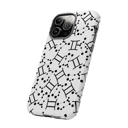 Tough Cases with the Gemini Zodiac sign for iPhone, Samsung Galaxy, and Google Pixel devices