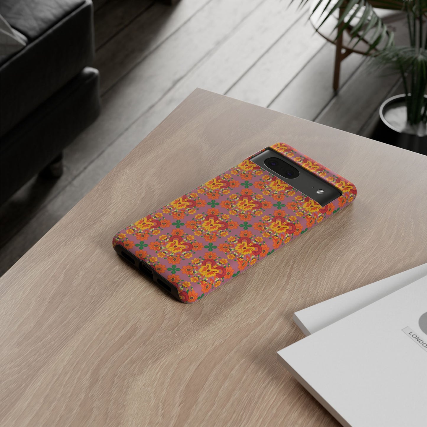 Tough Cases, Aries, Zodiac v1, Flower Pattern